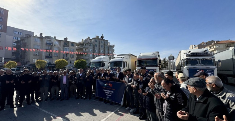 Karaman'dan Gazze'ye Gıda Yardımı