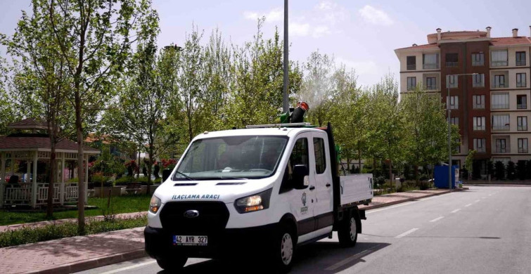 Karatay Belediyesi Kurban Bayramı İçin İlçeyi İlaçlıyor
