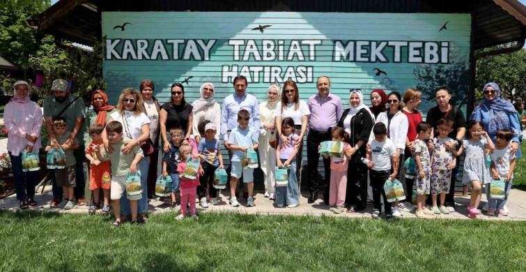 Karatay Tabiat Mektebi'nde eğitim dönemi başarıyla tamamlandı