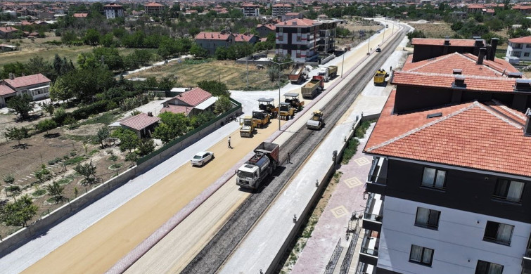 Karatay’da ulaşım ağı büyüyor