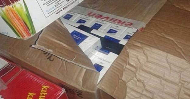 Kargo Paketlerinde Kaçak Sigara ile Cep Telefonları Bulundu
