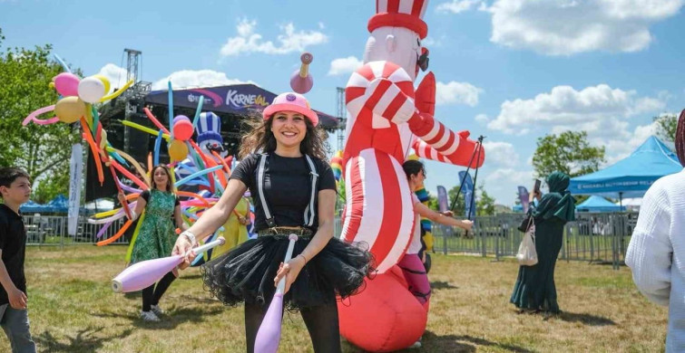 Karneval çocuk şenliği on binleri buluşturdu