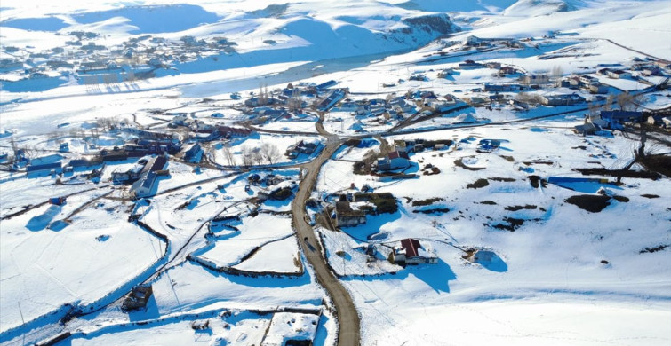 Kars Çayı ve Sınır Köyleri Drone ile Görüntülendi