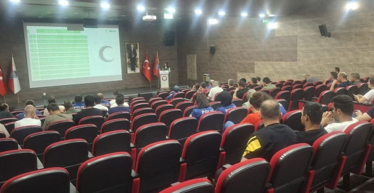 Kars emniyet personeline kumar bağımlılığı eğitimi ve YEDAM tanıtımı