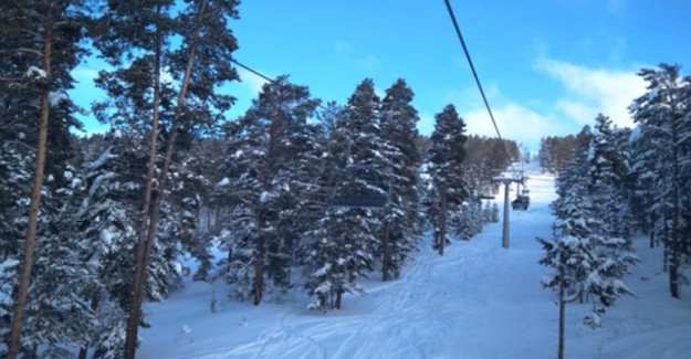Kars Sarıkamış'ta Teleferik Arızası Sebebiyle 300 Kişi Mahsur Kaldı