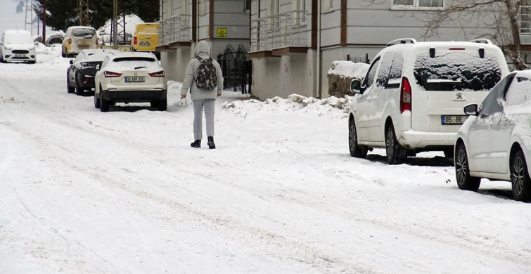Kars ve Ağrı'da Kar, Ardahan'da Soğuk Hava Etkili Olmaya Devam Ediyor