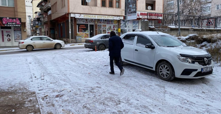 Kars ve Ardahan'da Beyaz Bir Manzara: Kar Yağışı