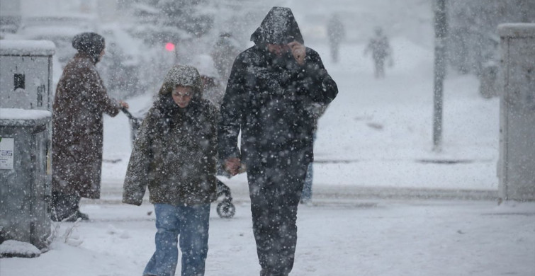 Kars ve Ardahan'da Yoğun Kar Yağışı