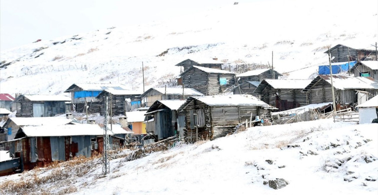 Kars ve Ardahan'da Yoğun Kar Yağışı