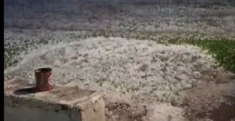 Kars'ı Vuran Şiddetli Dolu: Akyaka'da Panik Anları