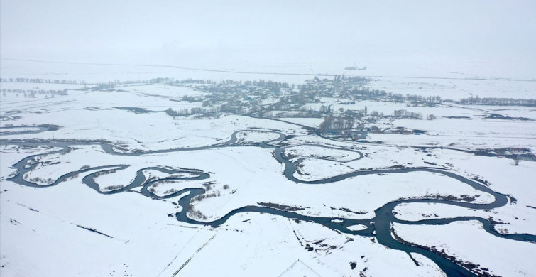 Kars'ın Telek Suyu Dronla Görüntülendi