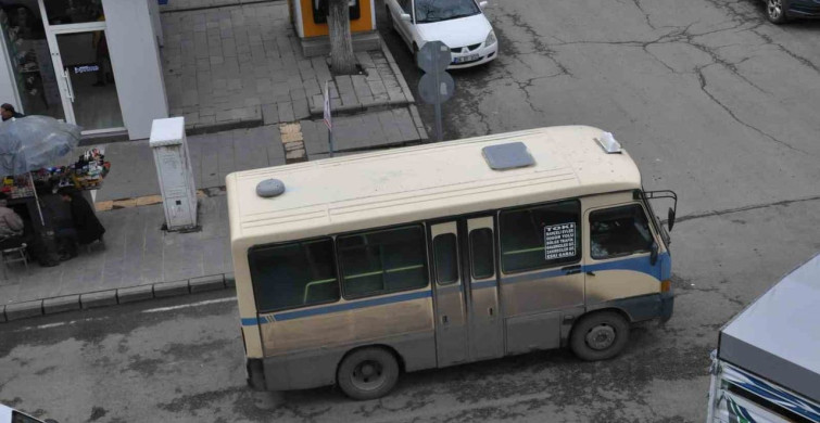 Kars'ta Dolmuş Ücretlerine Tepki
