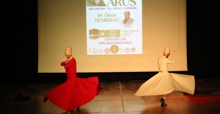 Kars'ta Mevlana'nın 752. Vuslat Yıl Dönümü Anma Töreni