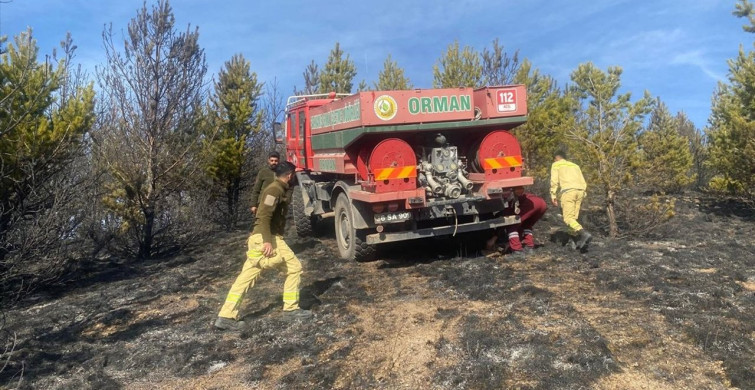 Kars'ta Orman Yangını: 3 Hektar Zarar Gördü