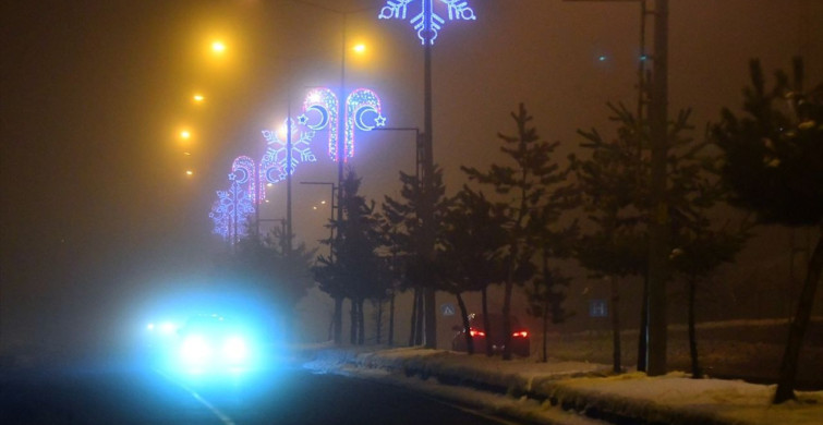 Kars'ta Sis, Trafiği Zora Soktu