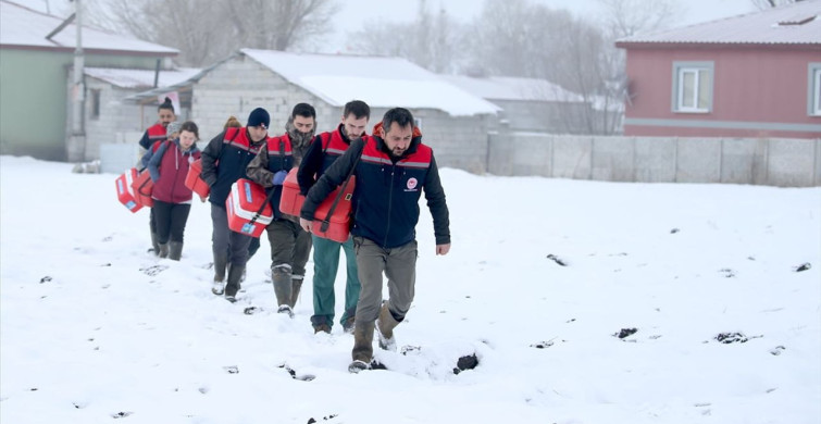 Kars'ta Veteriner Hekimlerin Kış Koşullarında Hayvan Sağlığı Mücadelesi