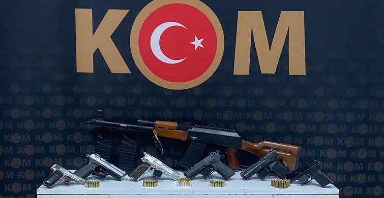 Kars'ta Yasa Dışı Silah Ticareti Operasyonu: 8 Gözaltı