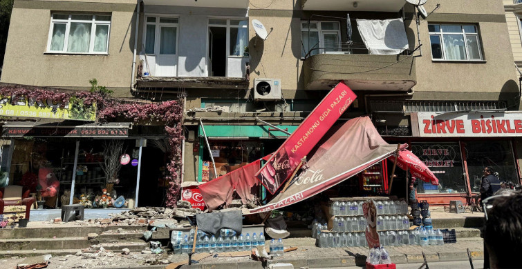 Kartal'da balkon faciası: 1 kişi yaralandı!