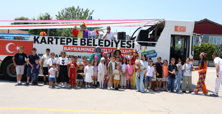 Kartepe'de Bayram Coşkusu: Gezici Bayram Otobüsü