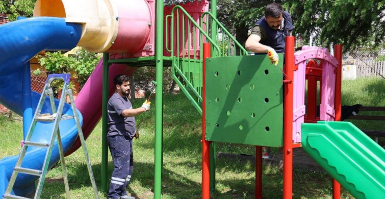 Kartepe'de Çocuk Parkları Yenileniyor