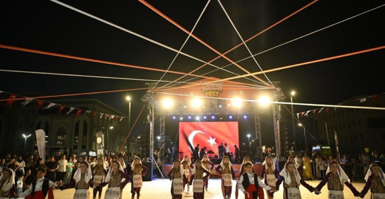 Kartepe'de uluslararası balkan halk oyunları festivali başlıyor