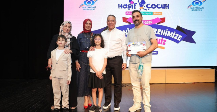 Kaşif çocuklar projesinde minikler için mezuniyet töreni düzenlendi