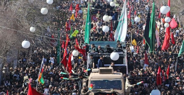 Kasım Süleymani'nin Cenazesinin Defin İşlemlerine Başlandı