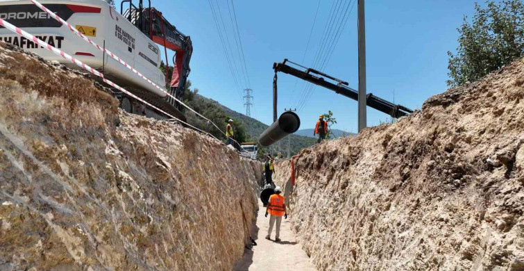 Kaş’ın içme suyu altyapısı güçlendiriliyor
