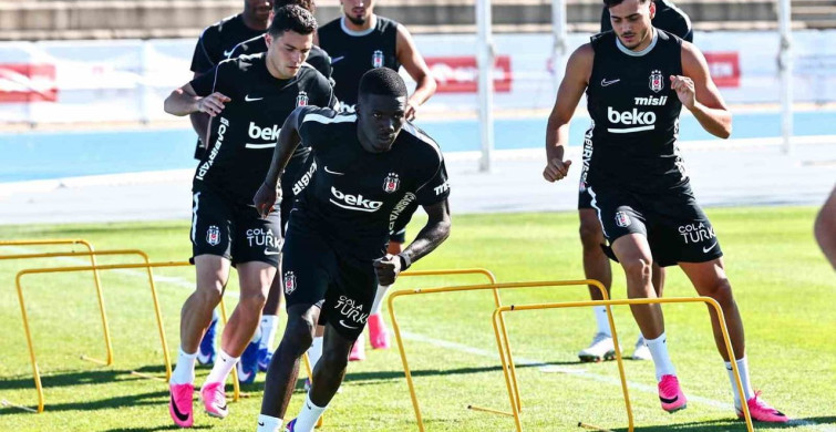 Kassoum Ouattara, Beşiktaş formasıyla ilk antrenmanına çıktı