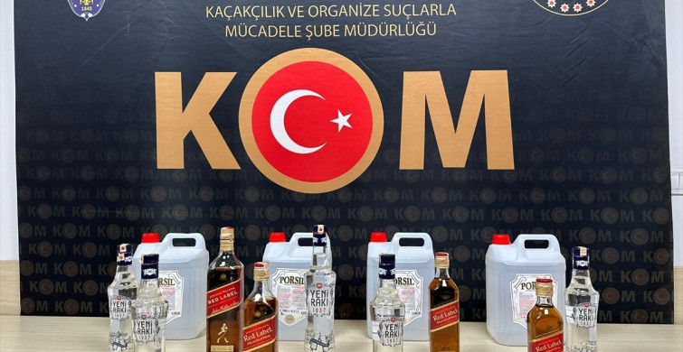 Kastamonu'da Kaçak İçki ve Tütün Operasyonu: 2 Gözaltı