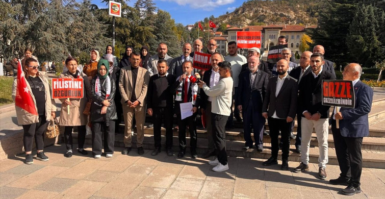 Kastamonu'da 5 Siyasi Partiden Küresel Sumud Filosu'na Destek