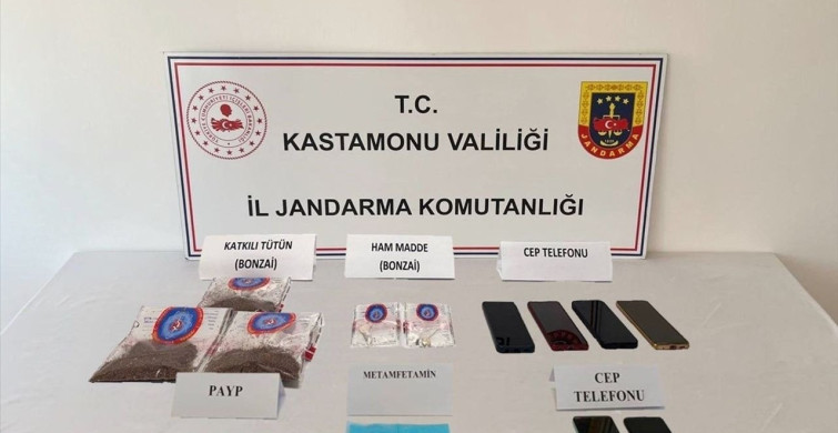 Kastamonu'da 9 Uyuşturucu Şüphelisi Gözaltına Alındı