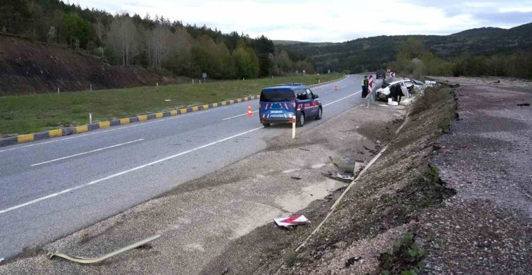 Kastamonu'da Bayram Yolculuğunda Kaza: 4 Yaralı