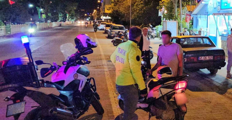 Kastamonu'da Gürültü Kirliliği Nedeniyle Motosiklet Sürücüsüne Yüksek Ceza