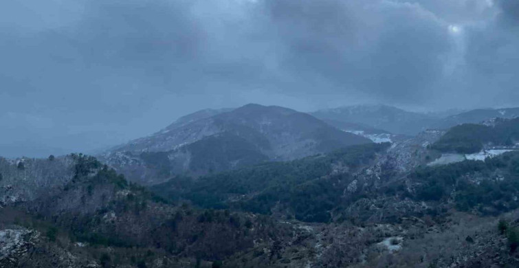 Kastamonu'da Kar Yağışı Etkili Oluyor