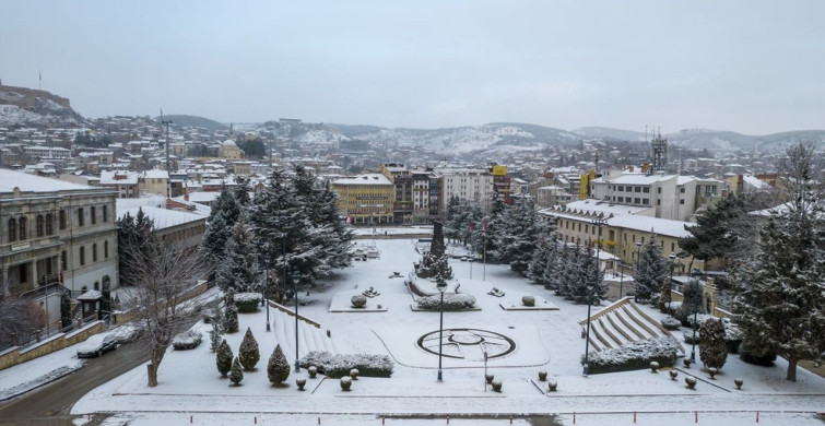 Kastamonu'da Kar Yağışı Etkisini Gösterdi