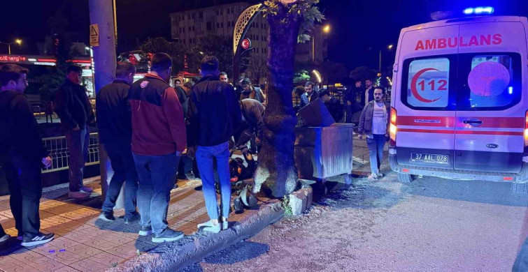 Kastamonu'da Motosiklet Kazası: 1 Yaralı