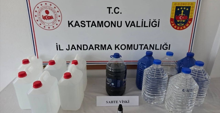 Kastamonu'da Sahte İçki Operasyonu: 12 Gözaltı