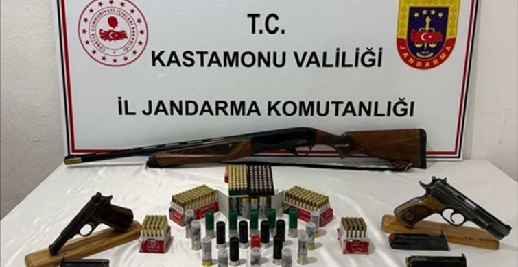 Kastamonu'da Silah Kaçakçılığı Operasyonu