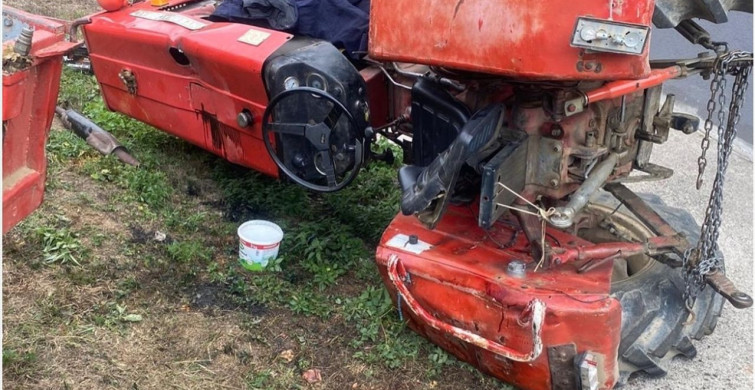 Kastamonu'da Traktör Devrildi: Sürücü Ağır Yaralı