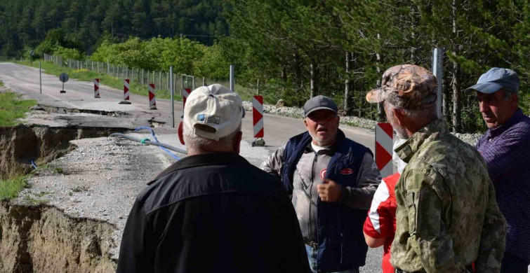 Kastamonu'daki Heyelanlar Köylüleri Tedirgin Ediyor