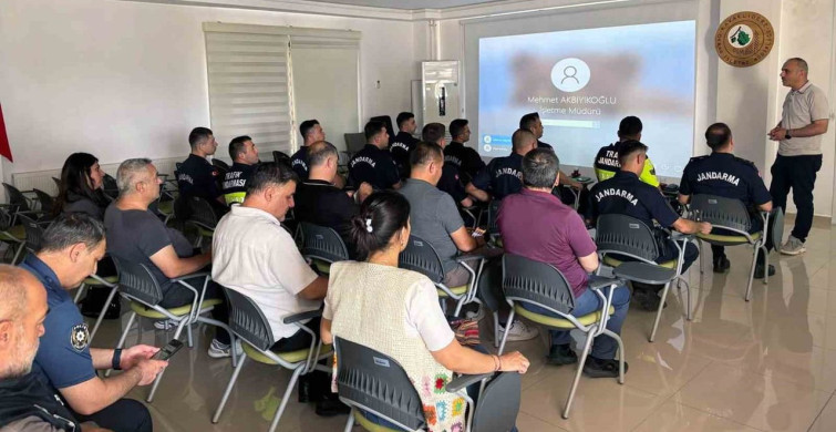 Kavaklıdere’de orman yangınlarıyla mücadele eğitimi düzenlendi