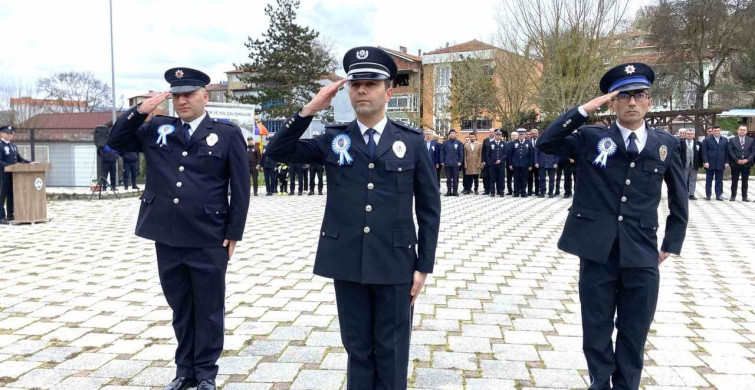 Kavak'ta Polis Haftası Kutlaması