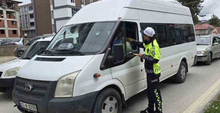Kavak'ta Trafik Güvenliği İçin Bilinçlendirme Faaliyetleri