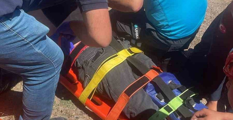Kayalıklardan Düşen Piknikçi Kurtarıldı