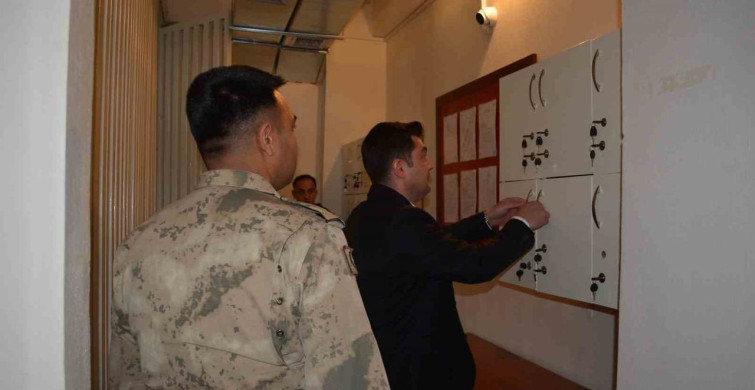 Kaymakam Abdullah Sarı Jandarma ile Denetim Gerçekleştirdi