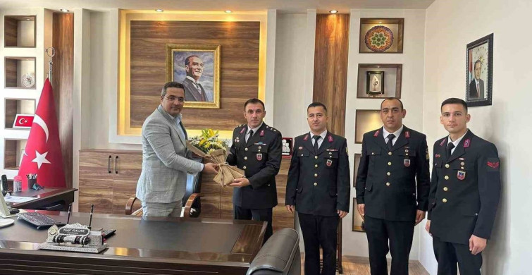 Kaymakam Dalak’tan jandarma teşkilatına tebrik
