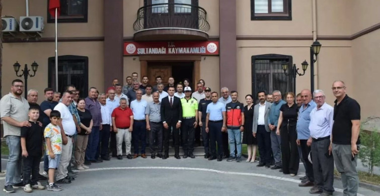 Kaymakam Demirci Sultandağı’na veda etti