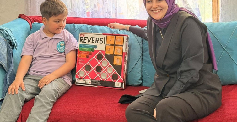 Kaymakam Feyza Nur Odabaşı, Öğrencileri Evlerinde Ziyaret Ederek Destek Verdi