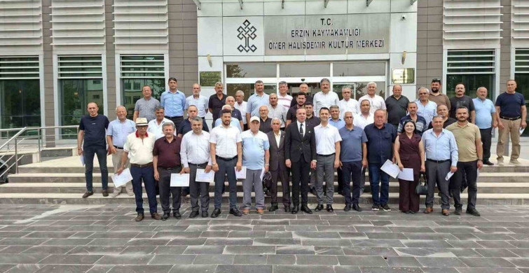 Kaymakam Onur Özaydın, Erzin’e veda etti